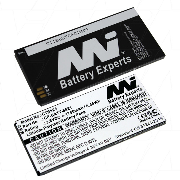 MI Battery Experts CTB125-BP1